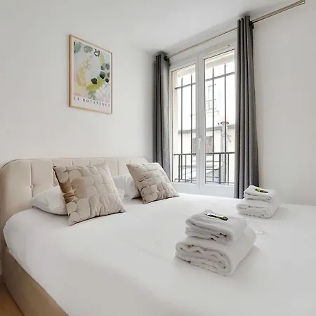 Cosy - 1br-4p - Place De La Nation דירה *